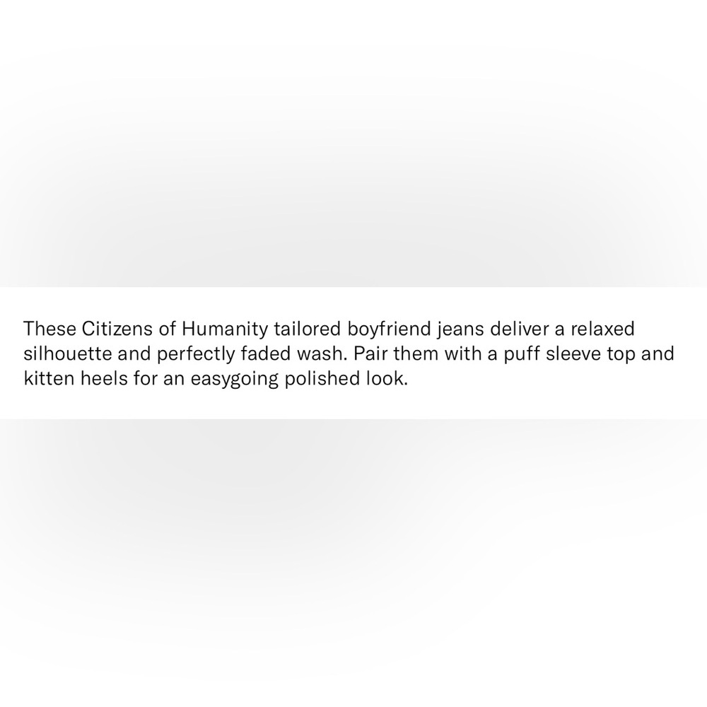 BNWT CITIZENS OF HUMANITY EMERSON SLIM FIT BOYFRIEND JEANS COLOR SLUSHIE SIZE 25 - Picture 12 of 15